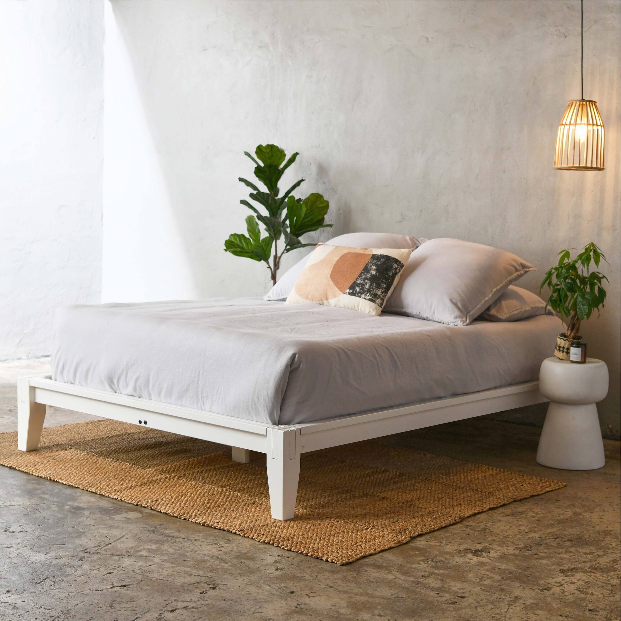 Hello Honey® Woven Bamboo Ceiling Light